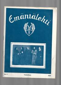 Emäntälehti  1931 nr 1