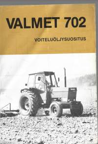 Valmet 702 voiteluöljysuositus  2 sivua