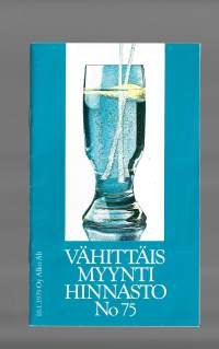 Vähittäismyyntihinnasto  nr 75   1979
