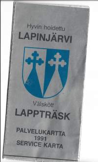 Lapinjärvi Palvelukartta 1991