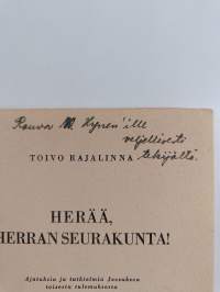 Herää, Herran seurakunta! (tekijän omiste)
