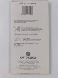 Karjalankannas : Topografinen kartta 1:200000