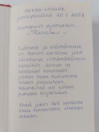 365 sanaa naiselle (signeerattu, tekijän omiste)