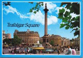 18 kpl Greetings from London/London -postikorttia. Kulkemattomia