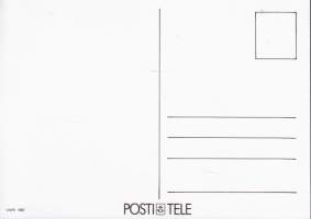 Posti/Tele: Joulupukin kuuma linja numero/postiosoite -postikortti. Kulkematon. 1987