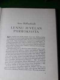 Lennu Juvela: Piirroksia Esipuhe Aaro Hellaakoski. P.1947. Kuvia 48 kpl. Elämän arjesta Tampereelta ja lähiseudulta.Taloja, asuinalueita, ihmisiä arjen askareissa