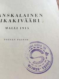 Ranskalainen pikakivääri - Malli 1915