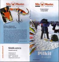 Myyntiesite - Nils Master Pilkit &amp; vinkit. Talvikalastusesite, tuote-esite