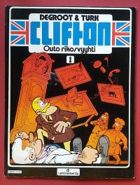 Clifton - Outo rikosvyyhti 1.  (Sarjakuva-albumi, sopiva keräilykappaleeksi )
