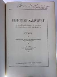 Historian Ääriviivat I-II - Kansantajuinen esitys elämän ja ihmiskunnan historiasta