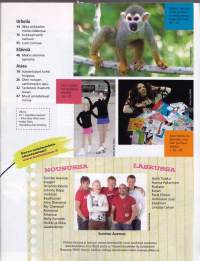 Koululainen 2007/2. Keskiaukeama-julisteessa  (AVAAMATON!) Nelly Furtado, Antti Autti, Virpi Kuitunen, Parta-agama