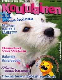 Koululainen 2007/3. Keskiaukeama-julisteessa  (AVAAMATON!) Toni Virtanen/Apulanta, Wentworth Miller, Fullmetal Alchemist, käärme