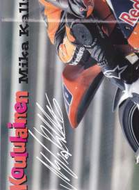 Koululainen 2007/4. Keskiaukeama-julisteessa vain toinen puoli:  Mika Kallio, hevonen