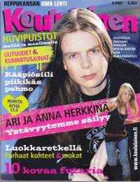 Koululainen 2007/5. Keskiaukeama-julisteessa (AVAAMATON!) Cristiano Ronaldo, Misch Barton, kani, Keira Knightley
