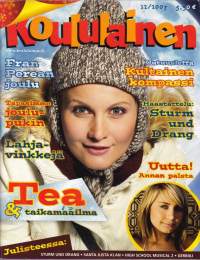 Koululainen 2007/12. Keskiaukeama-julisteessa  (AVAAMATON!) Sturm Und Drang, Santa Justa Klan, High School Musical 2, gerbiili