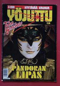 Yöjuttu 6/1988 - Hyytävää kauhua. (Lukulehdet, kioskikirjallisuus, sopiva keräilykappaleeksi)