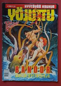 Yöjuttu 4/1990 - Hyytävää kauhua. (Lukulehdet, kioskikirjallisuus)