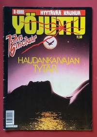 Yöjuttu 8/1988 - Haudankaivajan tytär. (Lukulehdet, kioskikirjallisuus, sopiva keräilykappaleeksi)