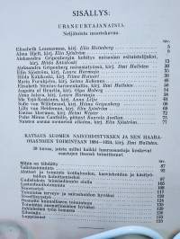 Uranuurtajanaisia - Suomen naisyhdistyksen 40-vuotisjulkaisu 1884-1924