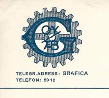Grafica Oy Helsinki 1913  firmalomake
