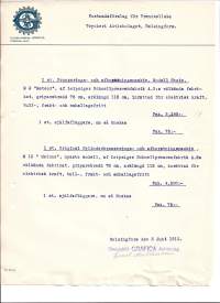 Grafica Oy Helsinki 1913  firmalomake