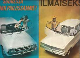 Yhtyneet Kuvalehdet / Opel auto 1970 - mainos 8 sivua