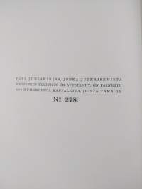 Juhlakirja Yrjö Hirnin kuusikymmenvuotispäiväksi 7. 12. 1930 (numeroitu)