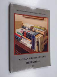 Vanhan kirjallisuuden hintaopas 3