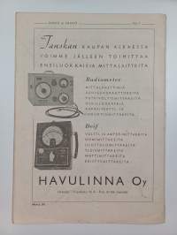 Radio ja sähkö 7/1945
