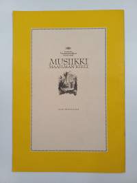 Musiikki, maailman kieli