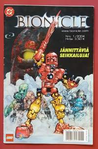 Bionicle Nro 1/2004 - Jännittäviä seikkailuja. (Sarjakuvalehti)