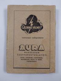 Autonomistajan käsikirja Maaseudun autonomistajain liiton XIII vuosikirja, 1945
