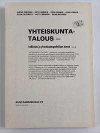 Yhteiskuntatalous : hallinnon ja yhteiskuntapolitiikan kurssi Osa 2