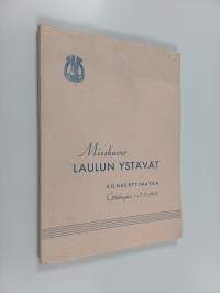 Mieskuoro Laulun ystävien konserttimatka Göteborgiin 1-7.5.1947