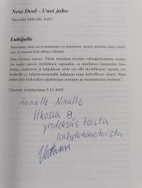 Uusi jako (signeerattu, tekijän omiste)