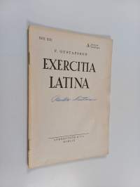 Exercitia Latina : A-painos = A-upplaga