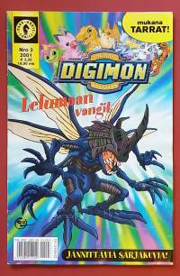 Digimon 3/2001 - Lelumaan vangit.  (Sarjakuvalehti, manga)