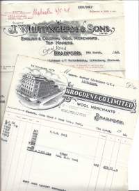Brogden &amp; Co Limited ja J Whittingham&amp;Sons Bradford - firmalomake 2 eril 1948