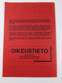 Oikeustieto 1/1998 : Turun yliopiston oikeustieteellisen tiedekunnan yksityisoikeuden tiedotuslehti
