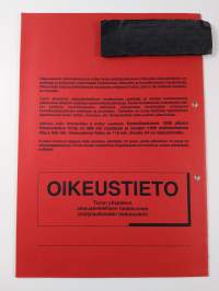 Oikeustieto 2/1998 : Turun yliopiston oikeustieteellisen tiedekunnan yksityisoikeuden tiedotuslehti