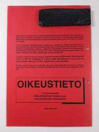 Oikeustieto 3/2000 : Turun yliopiston oikeustieteellisen tiedekunnan yksityisoikeuden tiedotuslehti