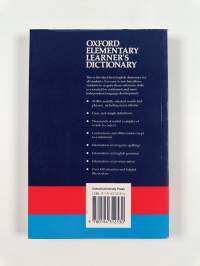 Oxford elementary learner&#039;s dictionary of English
