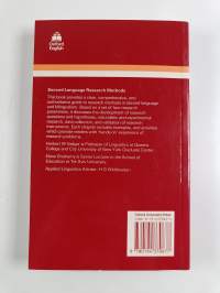 Second language research methods