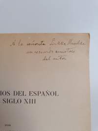 Los arabismos del español en el siglo XIII (tekijän omiste)