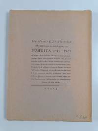 Puheita 1927-1946
