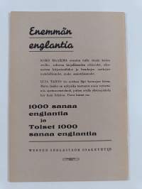 Enemmän englantia 1-12 : toiset 1000 sanaa englantia