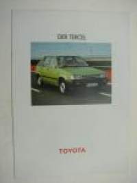 Toyota Tercel 1983 -myyntiesite