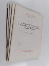 The alliance and Europe : Part 1-4 : Crisis stability in Europe and Theatre nuclear weapons ; Defence with fewer men ; Weapons procurement in Europe - Capabilitie...