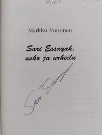 Sari Essayah : usko ja urheilu (signeerattu)