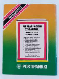 Makusatu : Kultapossukerhon keittokirja maailman ympäri maanantaista suunnuntaihin